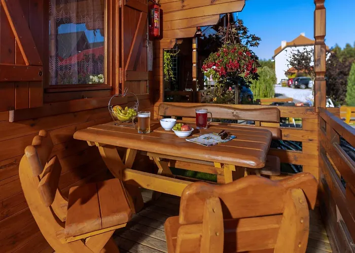 Cottages, Sauna And Hot Tub Included Feriehus Gąski